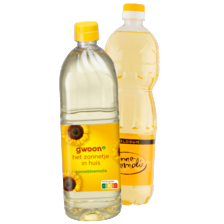 g'woon of Goldsun zonnebloemolie